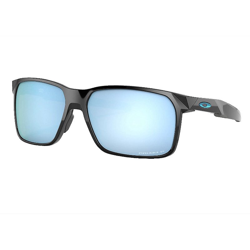 小物 Oakley portal x Óculos de Sol Oakley Portal X Polished Black W/ Prizm Deep Water