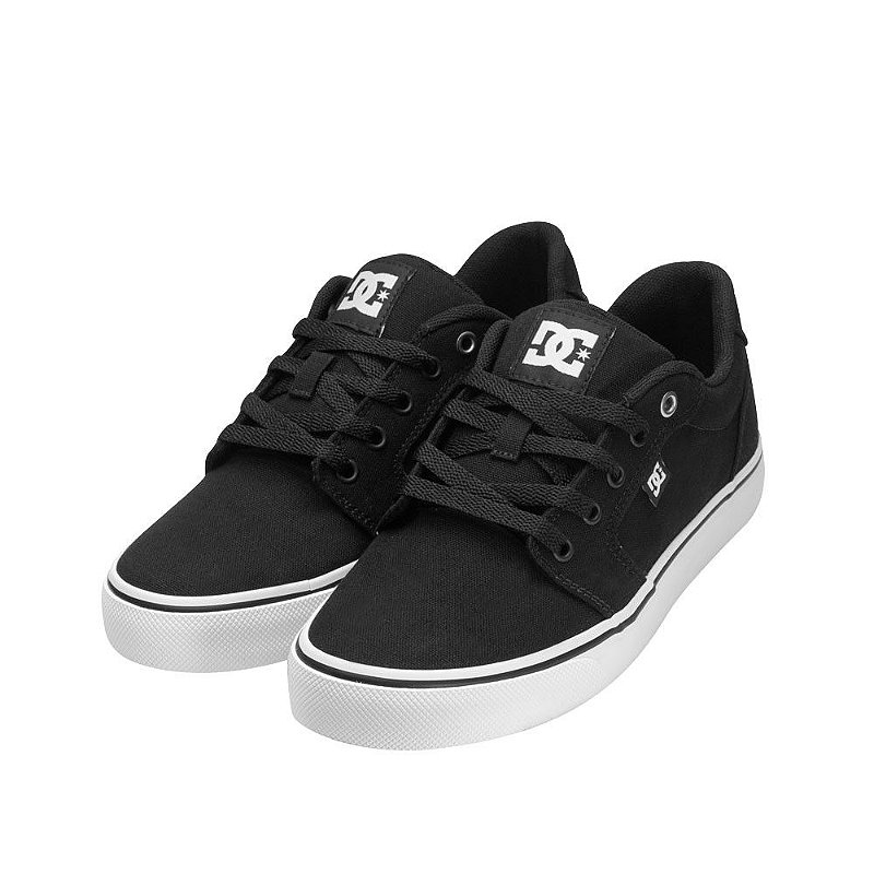 Tênis DC Shoes Anvil TX LA Preto/Branco Radical Place Loja Virtual