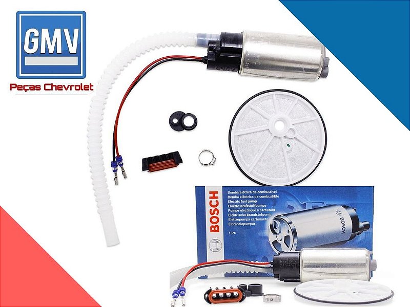 Bosch 0580464998 Pompa Elettropompa Carburante Bosch 0580464998 - Per Motori Benzina E Diesel, Qualità Primo Equipaggiamento Ricambio Auto Benzina Diesel