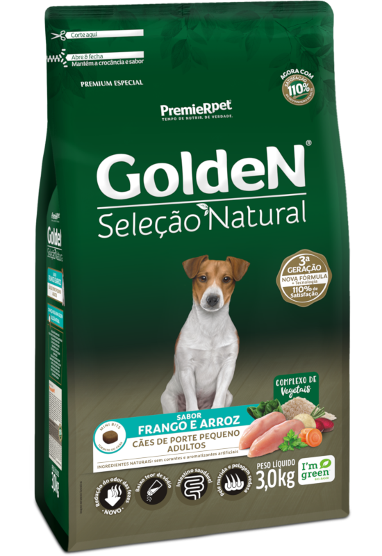 Seleção Natural Cães Adulto Mini Bits Frango (5459)