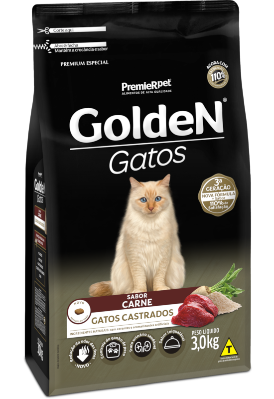 Golden Gatos Castrados Carne (5468)