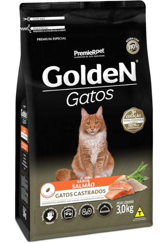 Golden Gatos Castrados Salmão (5152)