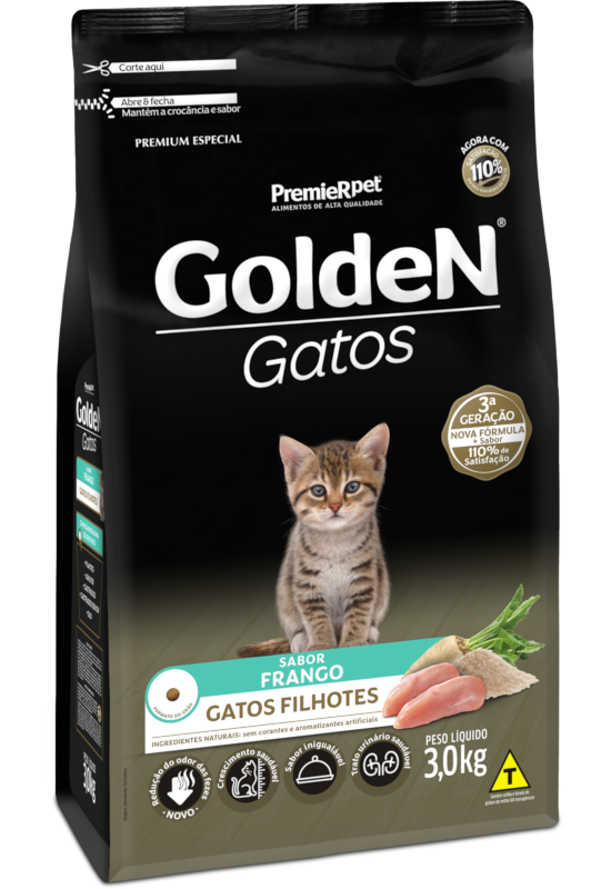 Golden Gatos Filhotes Frango (5143)