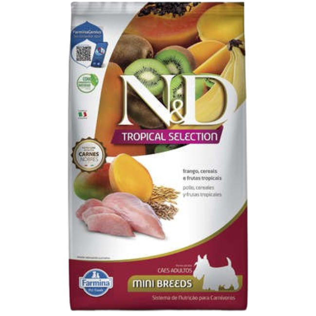 N&D Tropical Selection Frango Adulto Mini 2kg (12899)