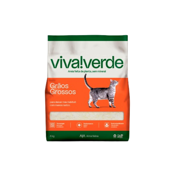 Areia Viva Verde Grossa