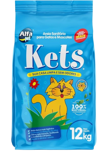 Areia Granulado Sanitario Kets