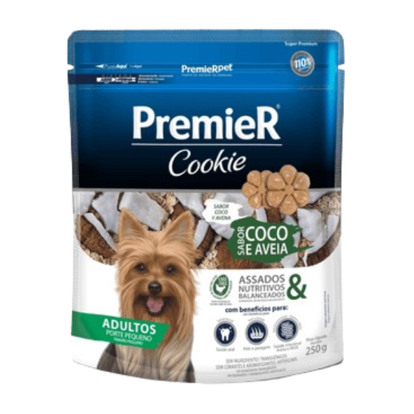 Premier Cookie Cães Adultos Coco Aveia 250g (5663)