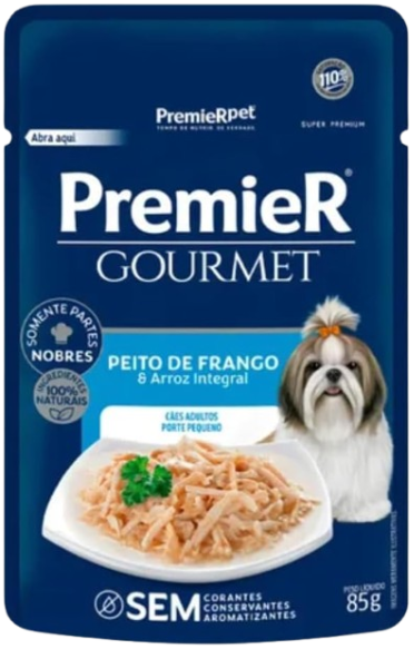 Golden Gourmet Caes Adulto Porte Pequeno Frango 85g (5259)