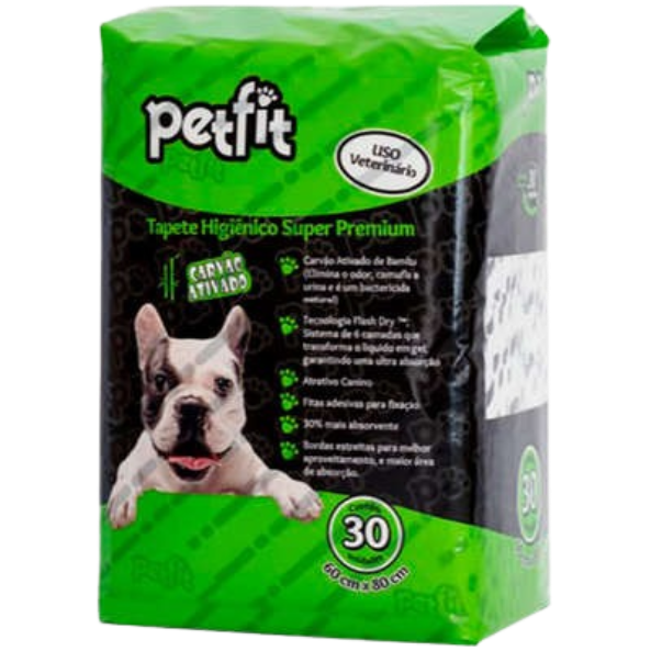 Tapete Higienico Carvao Caes 80x60 (9003)