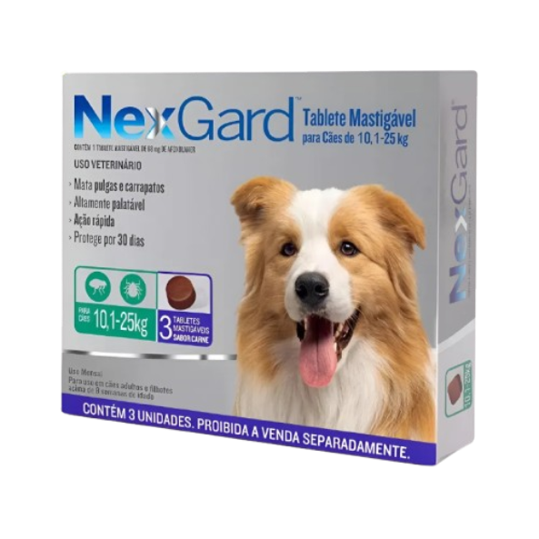Antipulgas Nexgard G 10 A 25kg (4168)