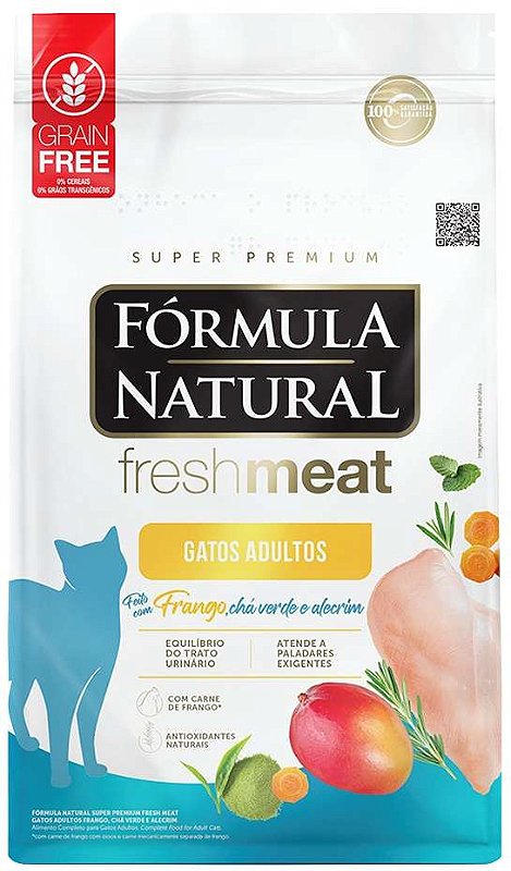Ração Fórmula Natural Fresh Meat Gato Adulto Frango 10,1 kg (10230990101264)