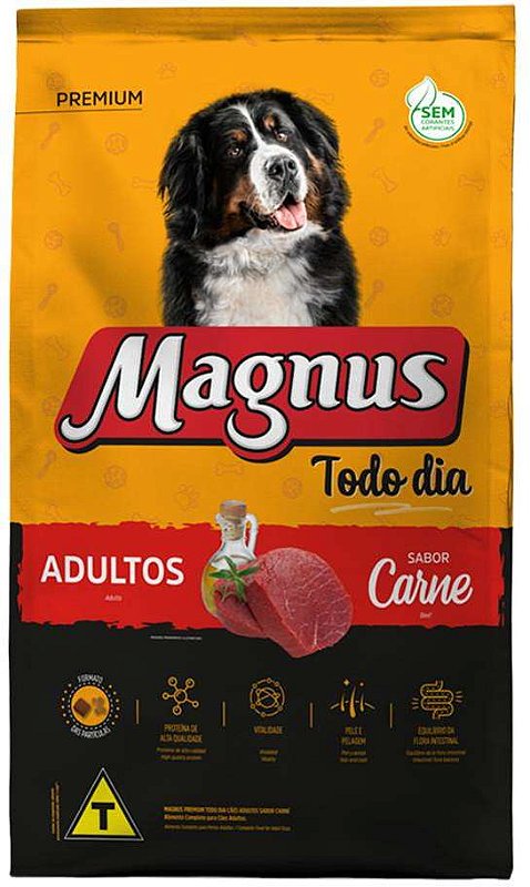 Ração Seca Magnus Todo Dia para Cães Adultos 15 kg (10230990100366)