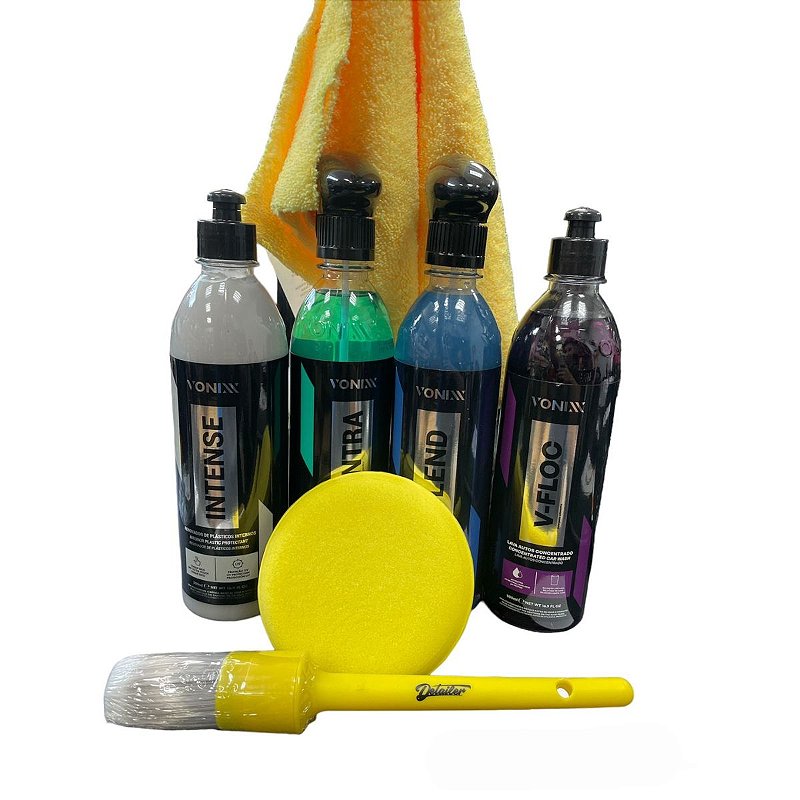Kit Limpeza Completa Detalhamento Vonixx - NR Estética Automotiva