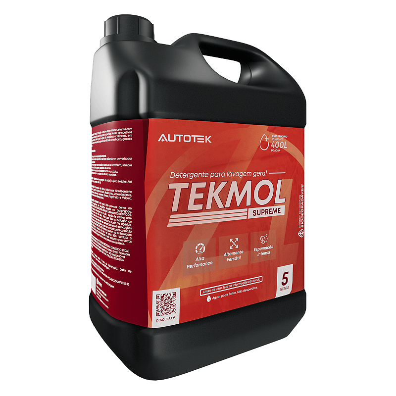 Detergente Para Uso Geral Tekmol Supreme 5L 1:400 Autotek - NR