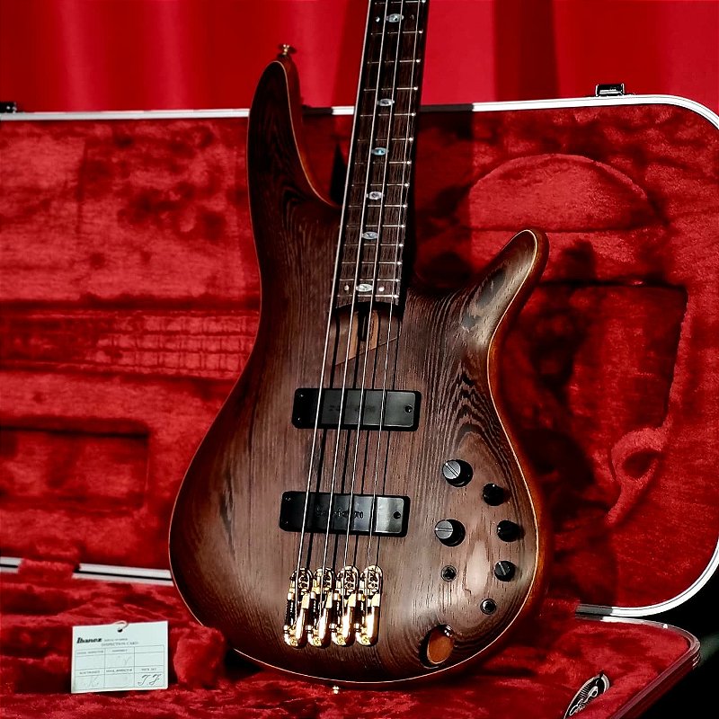 ベース ibanez sr500 Baixo 4 Cordas Ativo Ibanez Soundgear Prestige SR5000 Oil