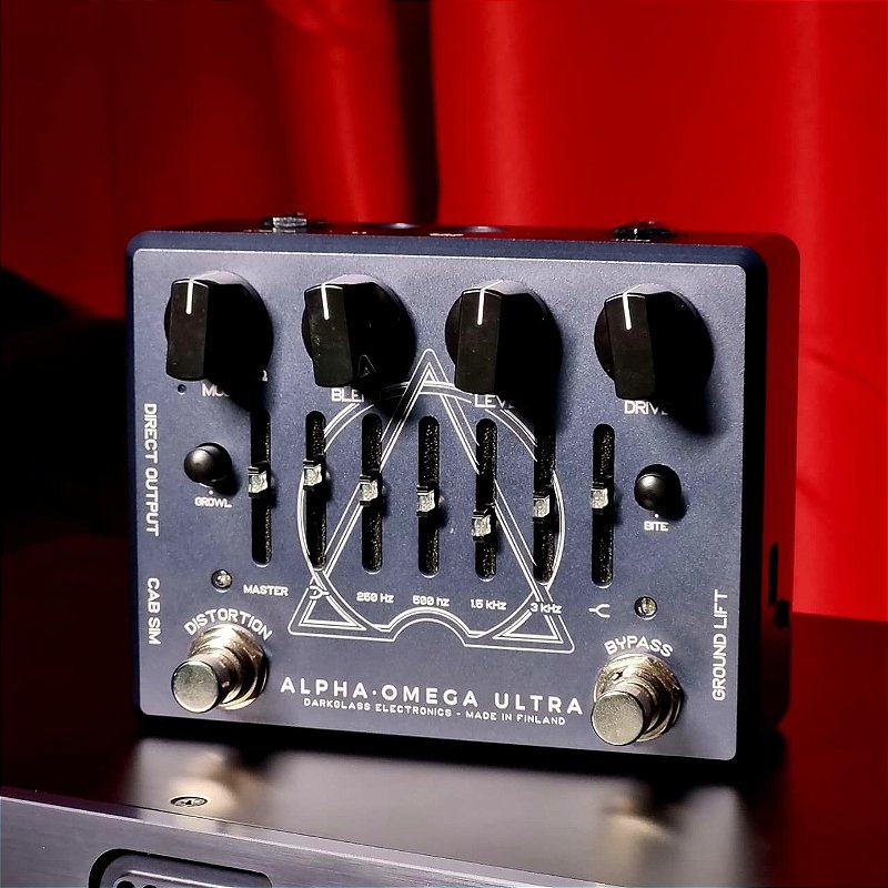 Pedal De Efeito para Baixo Darkglass Alpha Omega Ultra - Gruveria Shop