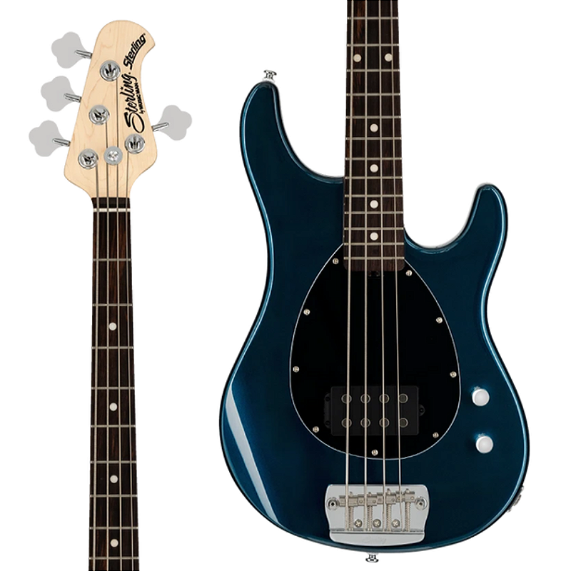 Baixo 4 Cordas Sterling By Music Man Sb14 Blue Pearl - Gruveria Shop