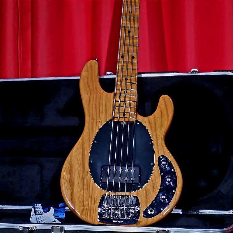 Baixo 5 Cordas Music Man Classic StingRay5 Natural 2011 - Gruveria
