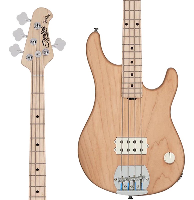 ベース Sterling by Musicman Joe Dart Bass Baixo 4 Cordas Sterling By Music Man Joe Dart I Natural - Gruveria
