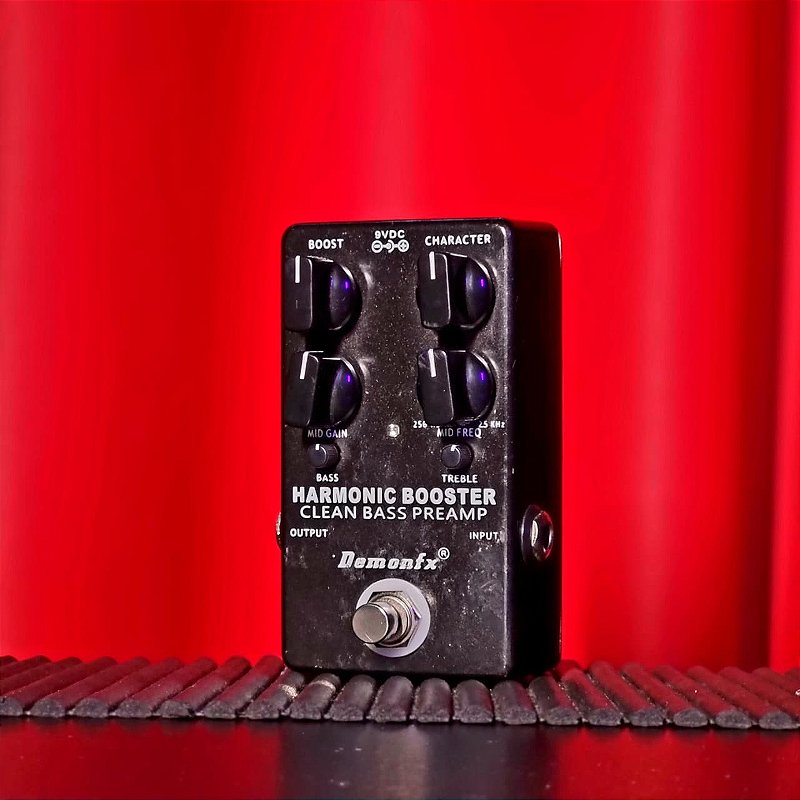 Pedal de Efeito para Baixo DemonFX Harmonic Booster - Gruveria Shop