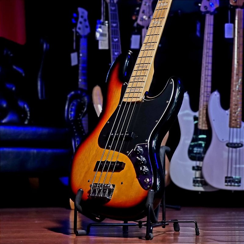ベース Squier Vintage Modified Jazz Bass '77 Baixo 4 Cordas Squier by Fender Vintage Modified Jazz Bass 77
