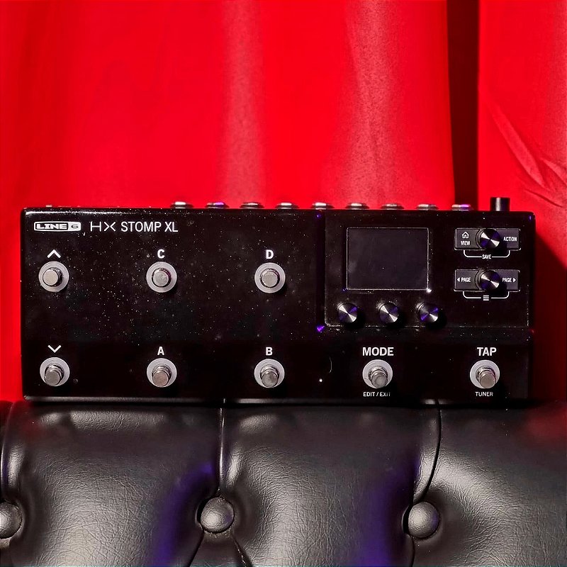 Pedaleira Multi Efeitos para Guitarra e Baixo Line 6 HX Stomp XL