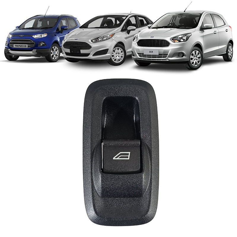 Botão Vidro Traseiro Ford Ka New Fiesta Ecosport 2016 2017