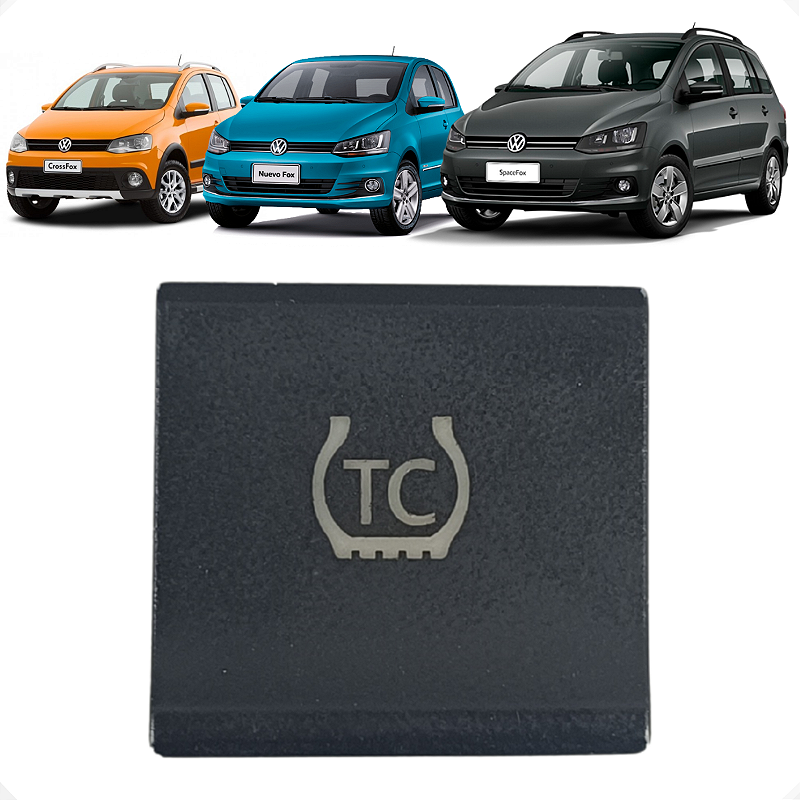 Botão Tração Estabilizador Volkswagen Fox Crossfox Spacefox