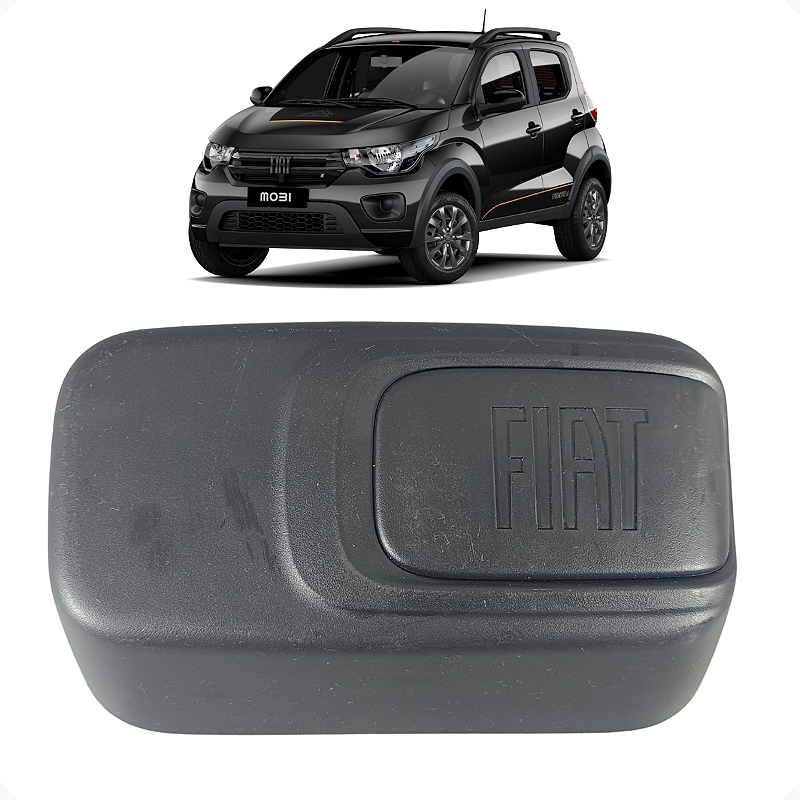 Acabamento Motor Limpador Traseiro Fiat Mobi 2017 a 2023