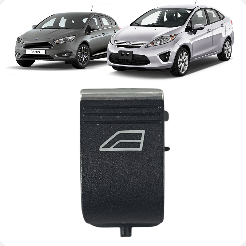 Botão Vidro Elétrico Ford New Fiesta Focus 2013 2014 a 2019