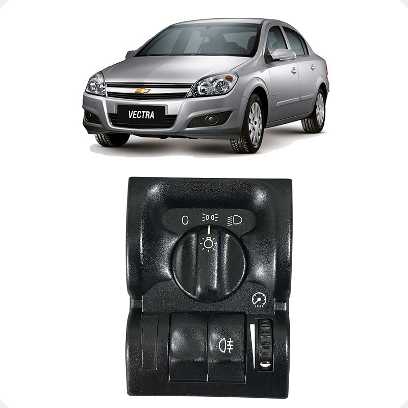 Botão Farol Chevrolet Vectra 1997 1998 1999 2000 2001 a 2005