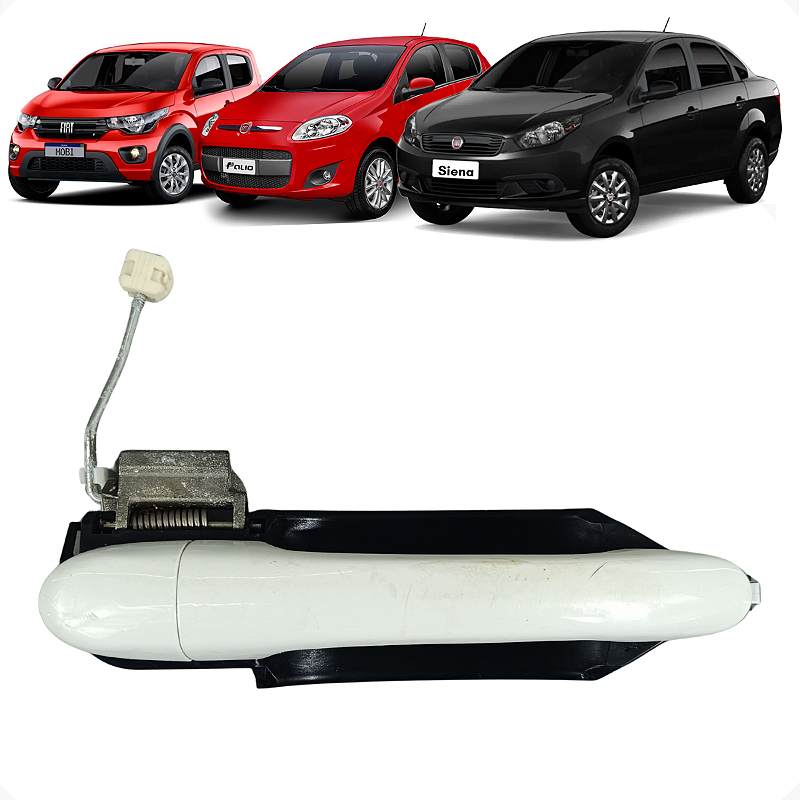 Maçaneta Externa Traseira Direita Fiat Mobi Palio Siena 2018