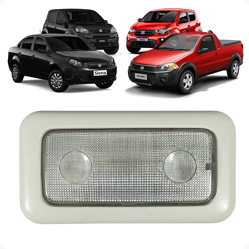 Lanterna Luz Teto Cortesia Fiat Mobi Palio Siena Strada 2018