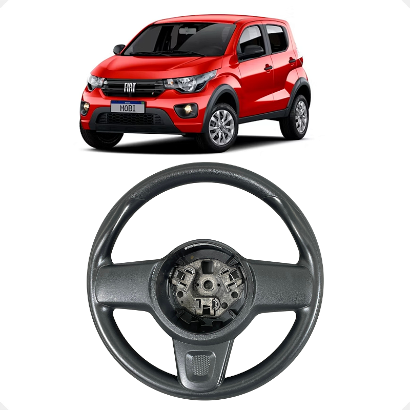 Volante Direção Fiat Mobi 2017 2018 2019 2020 2021 2022 2023