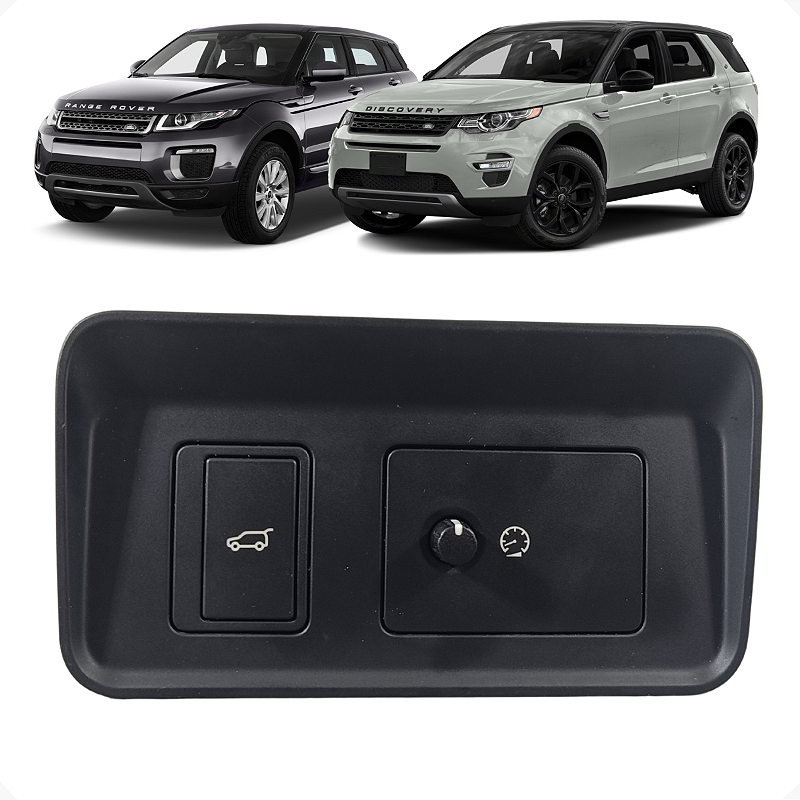 Botão Regulagem Luz Porta Mala Discovery Sport Evoque 2016