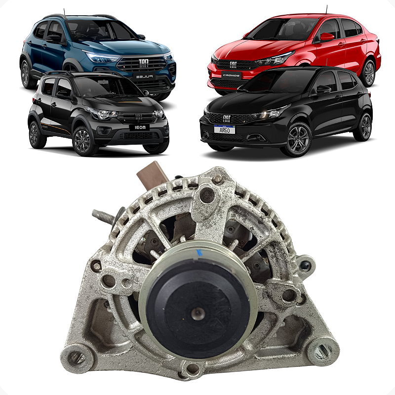 Alternador Fiat Mobi Argo Cronos Pulse Uno 1.0 2022