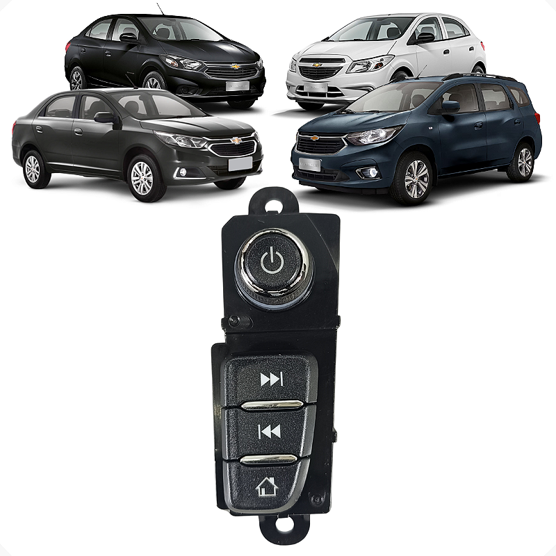 Botão Comando My Link Chevrolet Spin Cobalt Onix Prisma