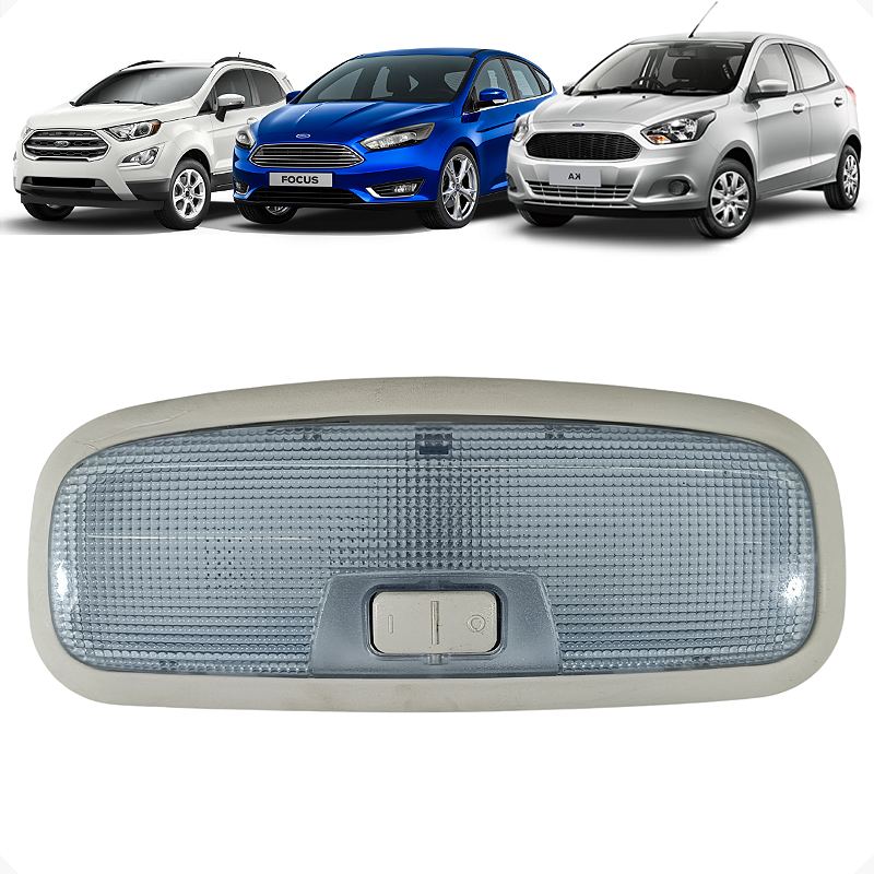 Luz Teto Cortesia Ford Focus Ka Ecosport 2014 2015 2016