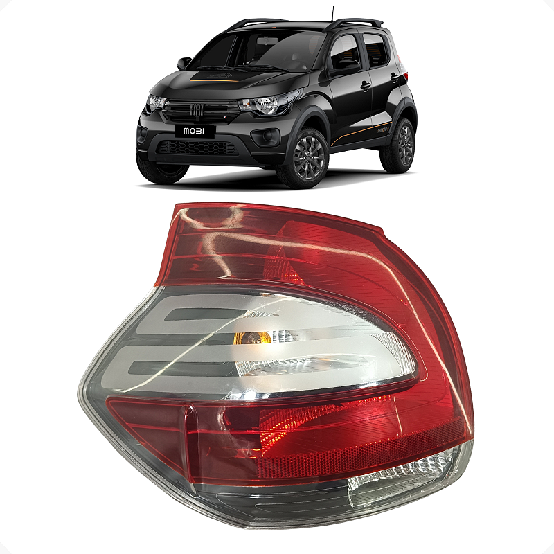 Lanterna Traseira Esquerda Fiat Mobi 2017 2018 2019 a 2023