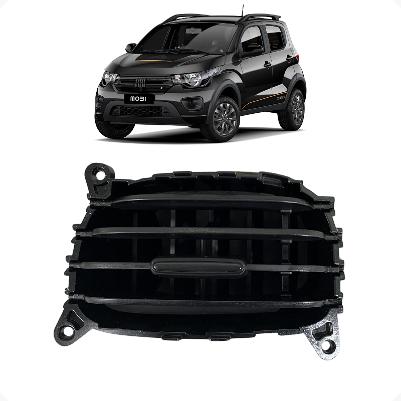 Difusor Ar Central Fiat Mobi 2016 2017 2018 2019 2020
