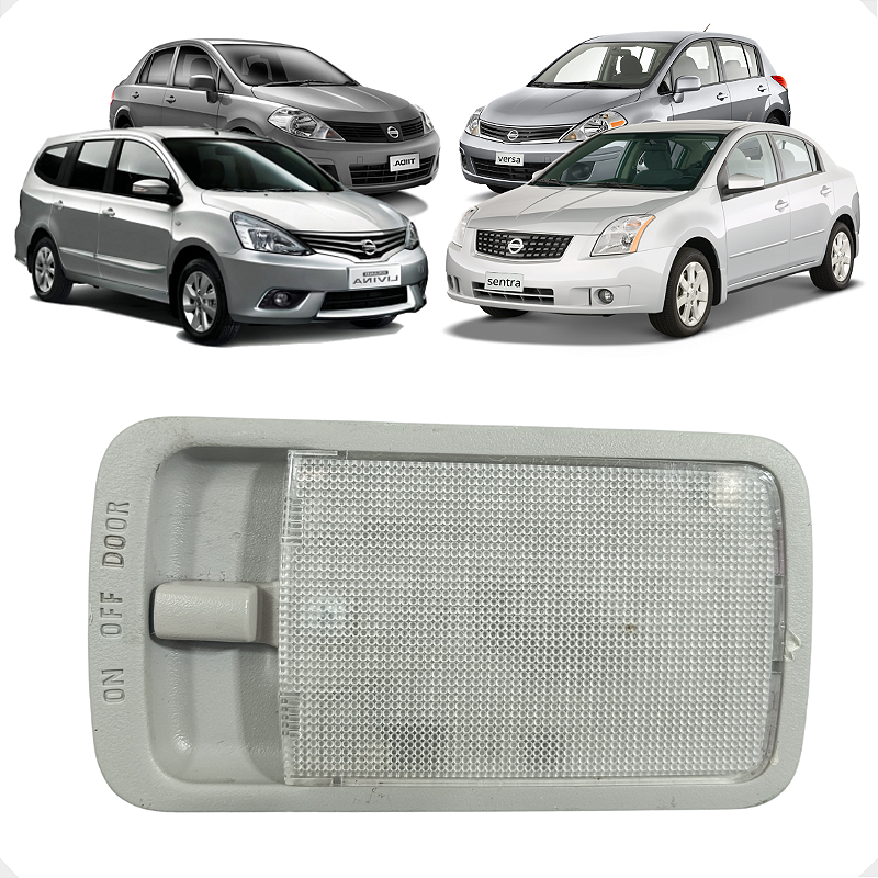 Luz Teto Nissan Tiida Livina Versa Sentra 2010 2011 2012
