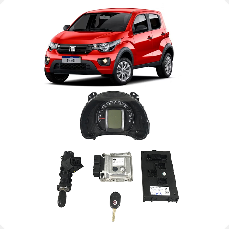 Kit Code Fiat Mobi Easy 1.0 Fire 2016 2017