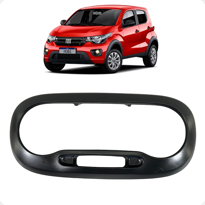Moldura Comando Ar Condicionado Fiat Mobi 2018 2019 2020