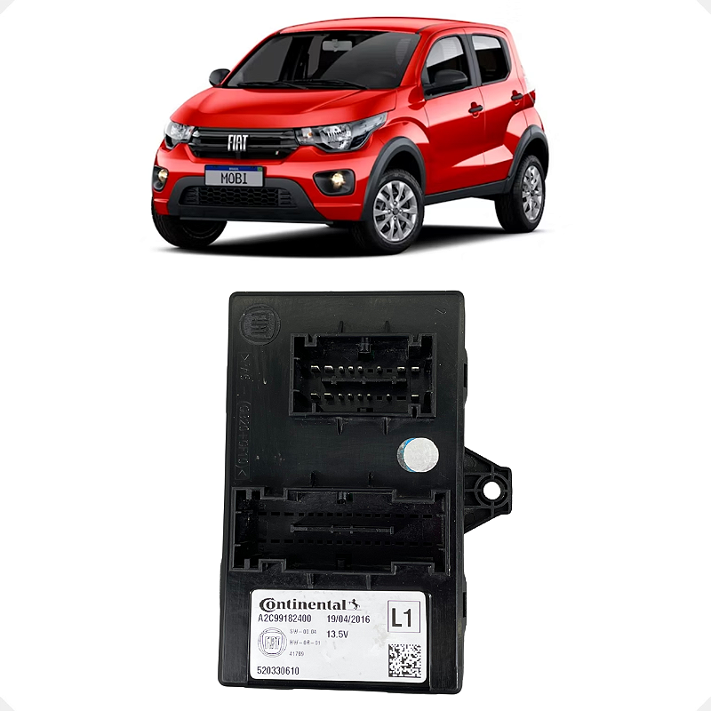 Módulo Conforto Fiat Mobi 2017 2018 2019 2020
