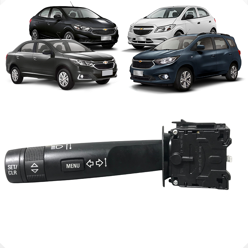 Chave Seta Farol Chevrolet Spin Cobalt Onix Prisma 2013