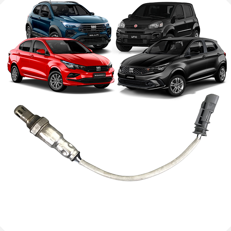 Sonda Lambda Fiat Argo Cronos Uno Mobi Pulse 1.0 1.3 Pós