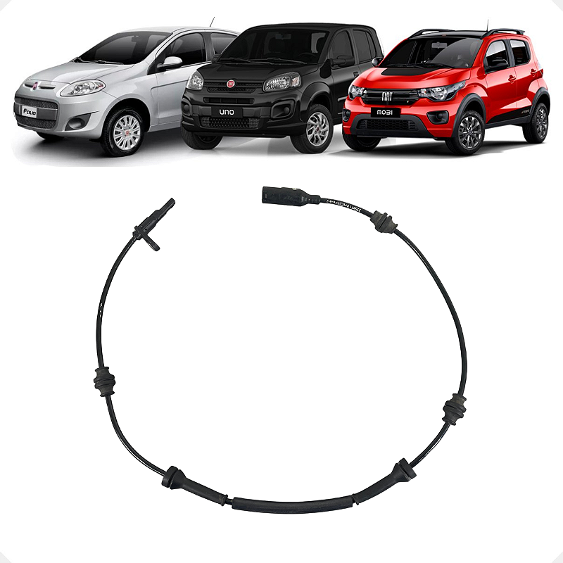 Sensor Abs Traseiro Fiat Mobi Uno Palio 2017 2018 a 2023