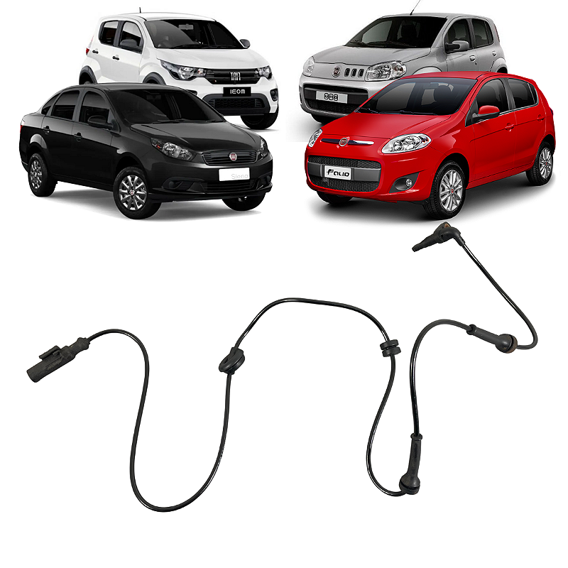 Sensor Abs Dianteiro Esquerdo Fiat Palio Strada Siena 2017