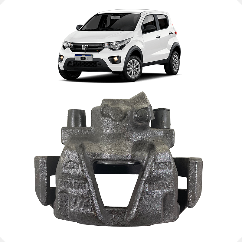 Pinça Freio Dianteira Esquerda Fiat Mobi 1.0 2016 2017
