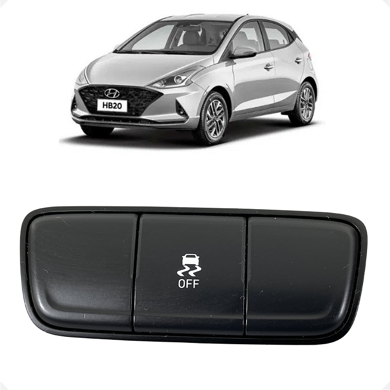 Botão Controle Tração Hyundai Hb20 2020 2021 2022 2023 2024